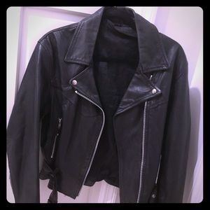 Women’s Genuine Leather Motorcycle Jacket